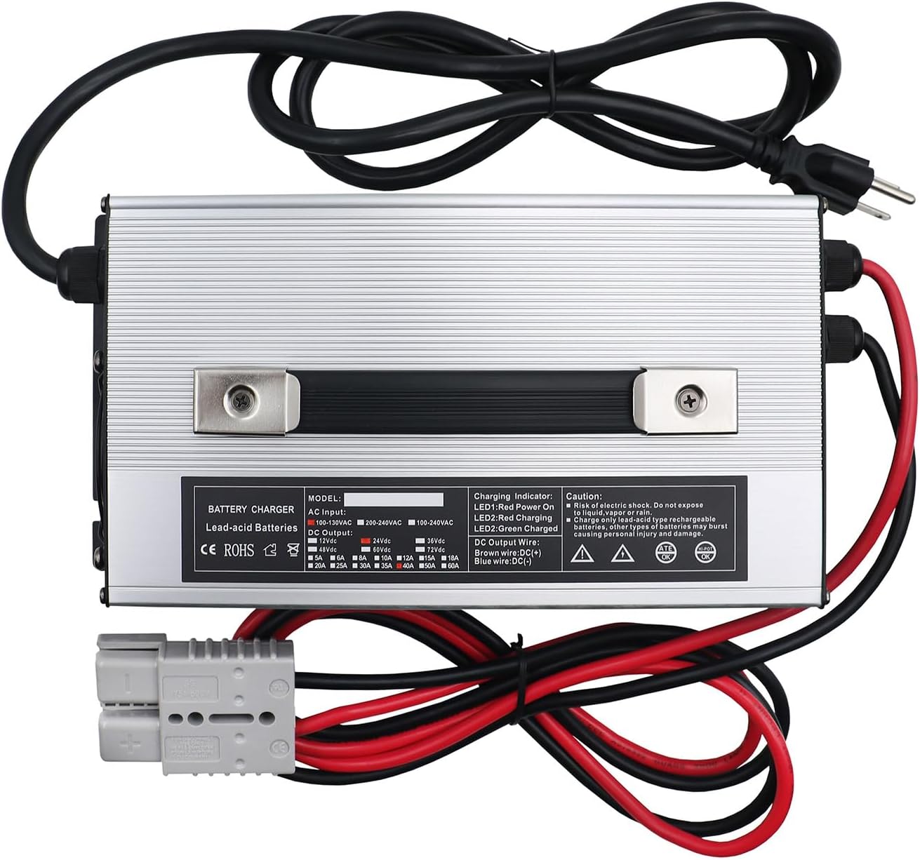 72V 15A Fast Charger - 맞춤형 72V 15A 납산 배터리 고속