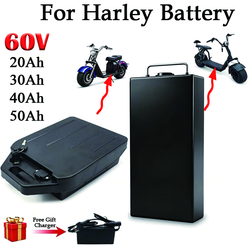 60V 50Ah Electric Scooter Battery - 할리 배터리 60V 20Ah 30Ah 40Ah