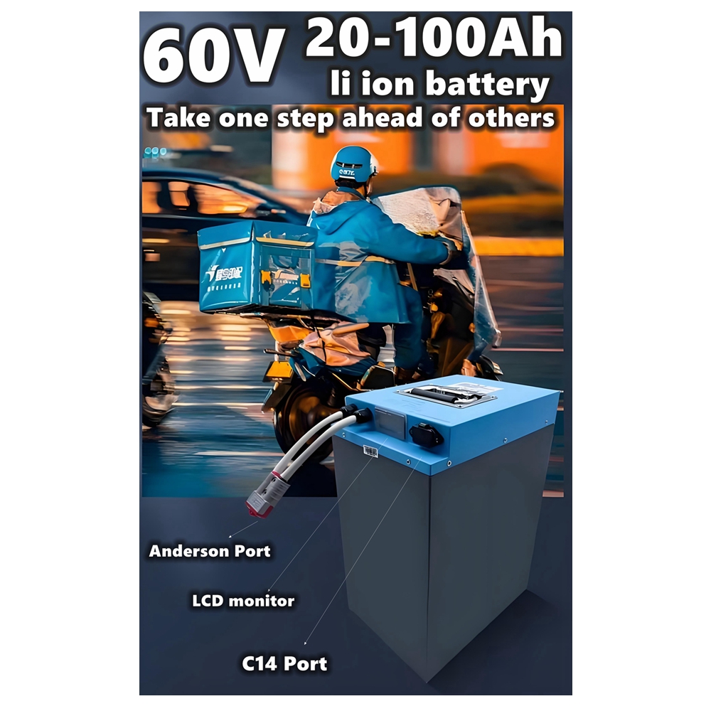 60V 50Ah Electric Scooter Battery - HS 60V 스쿠터 리튬 이온 배터리