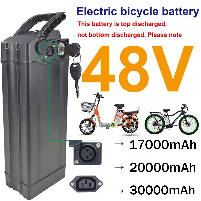 60V 50Ah Electric Scooter Battery - 실버피쉬 전기자전거 배터리, 48V, 20Ah, 30Ah,