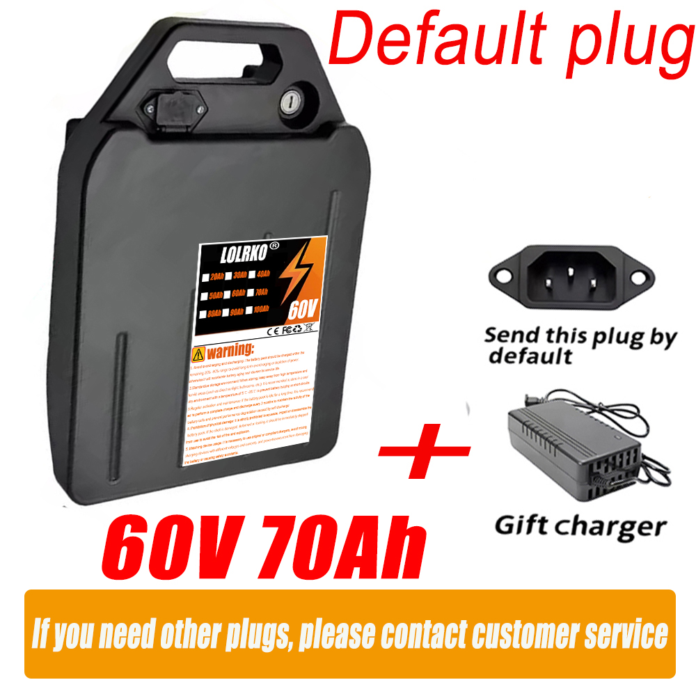 60V 50Ah Electric Scooter Battery - 전기 자동차 리튬 배터리 60V 20Ah