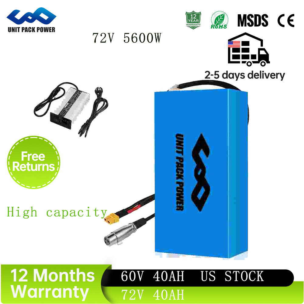 72V 40Ah Lifepo4 Battery Pack - 48V 40Ah 60V 72V 전기자전거 배터리