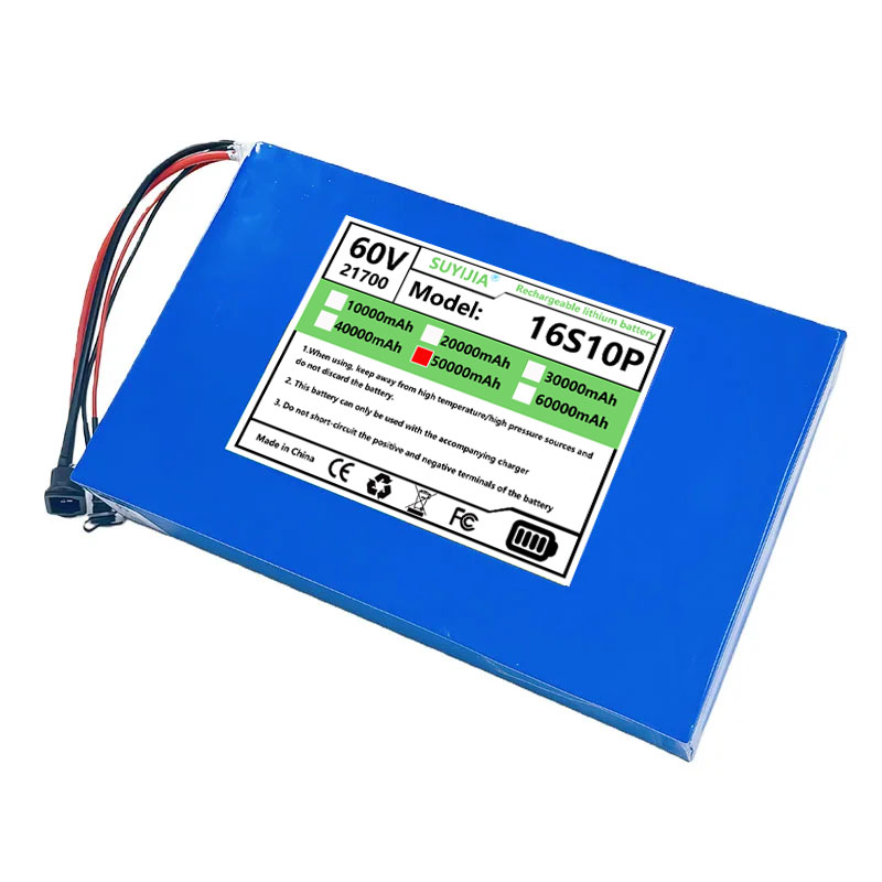 새로운 60V 50Ah 40Ah 30Ah 20Ah 15 - 60V 50Ah Electric Scooter Battery 리뷰 및 가격