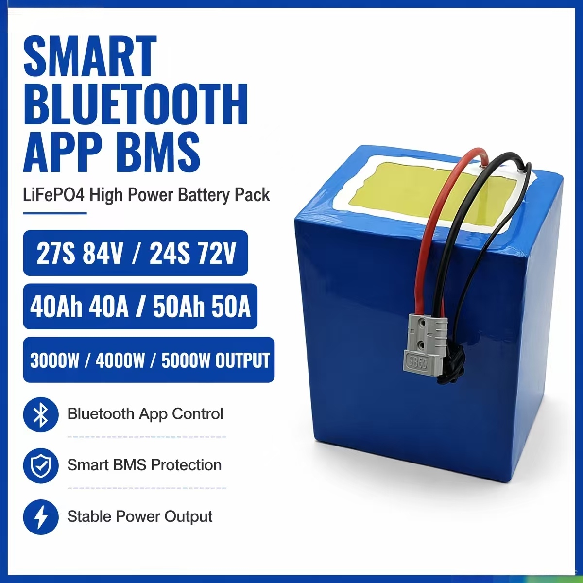 27S 84V 24S 72V 40Ah 40A 50Ah  - 84V 50A Smart Bms Bluetooth 리뷰 및 가격