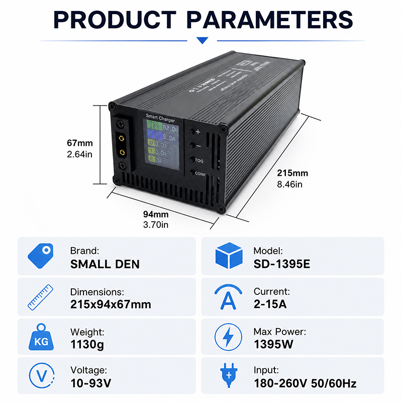 스마트 리튬 배터리 고속 충전기, 리튬 이온 전기 자전 - 84V 20A Smart Charger 리뷰 및 가격
