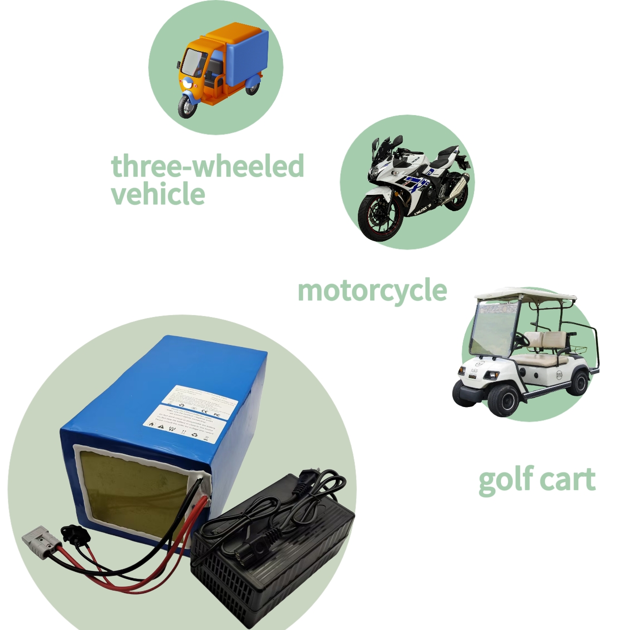 트랙터 골프 카트 이륜차용 충전식 72V 리튬인산철 배 - 72V 40Ah Lifepo4 Battery Pack 리뷰 및 가격