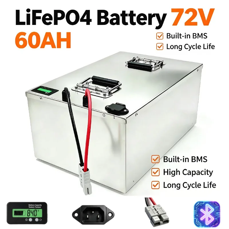 리튬 72V 60Ah 딥 사이클 장수명 LiFePO4  - 72V 40Ah Lifepo4 Battery Pack 리뷰 및 가격