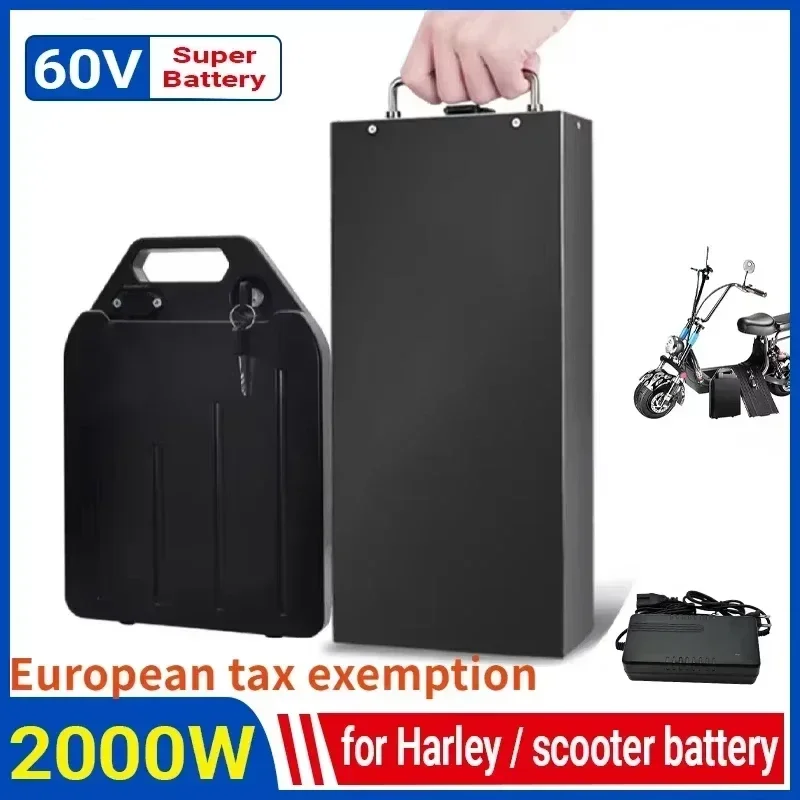 빠른 교체형 60V 리튬 배터리, 일정한 출력, 20A - 60V 50Ah Electric Scooter Battery 리뷰 및 가격