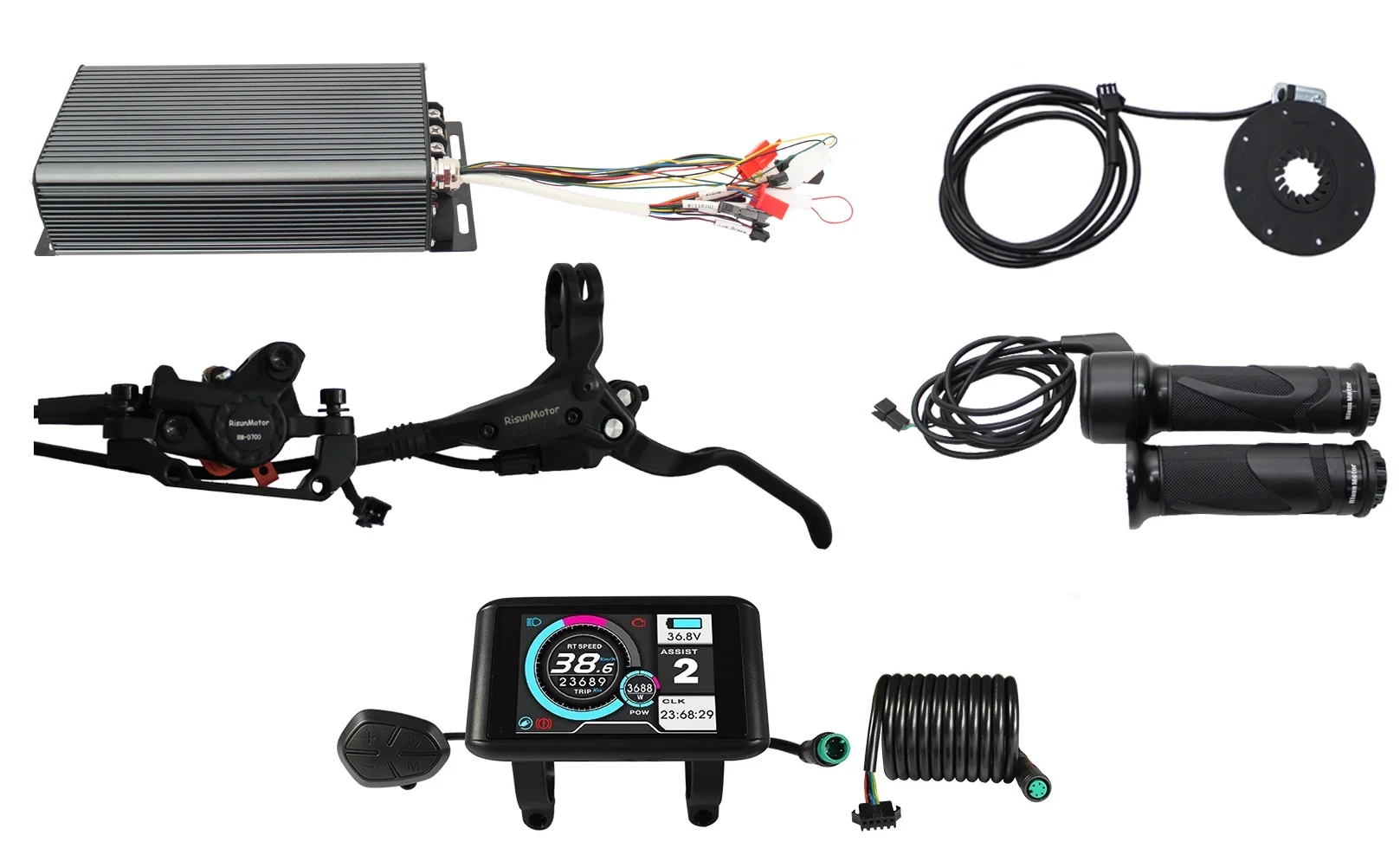 48V-72V 100A 5000W 전기 자전거 팻 휠  - 72V 100A Sabvoton Controller 리뷰 및 가격