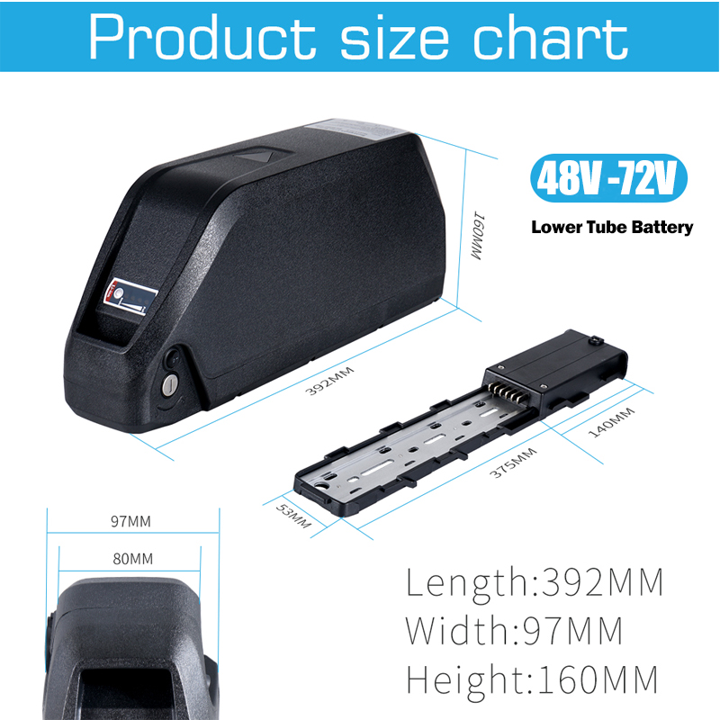 48V 52V 25Ah 30Ah 40Ah 50Ah 60 - 72V 50Ah 21700 Lithium Battery 리뷰 및 가격
