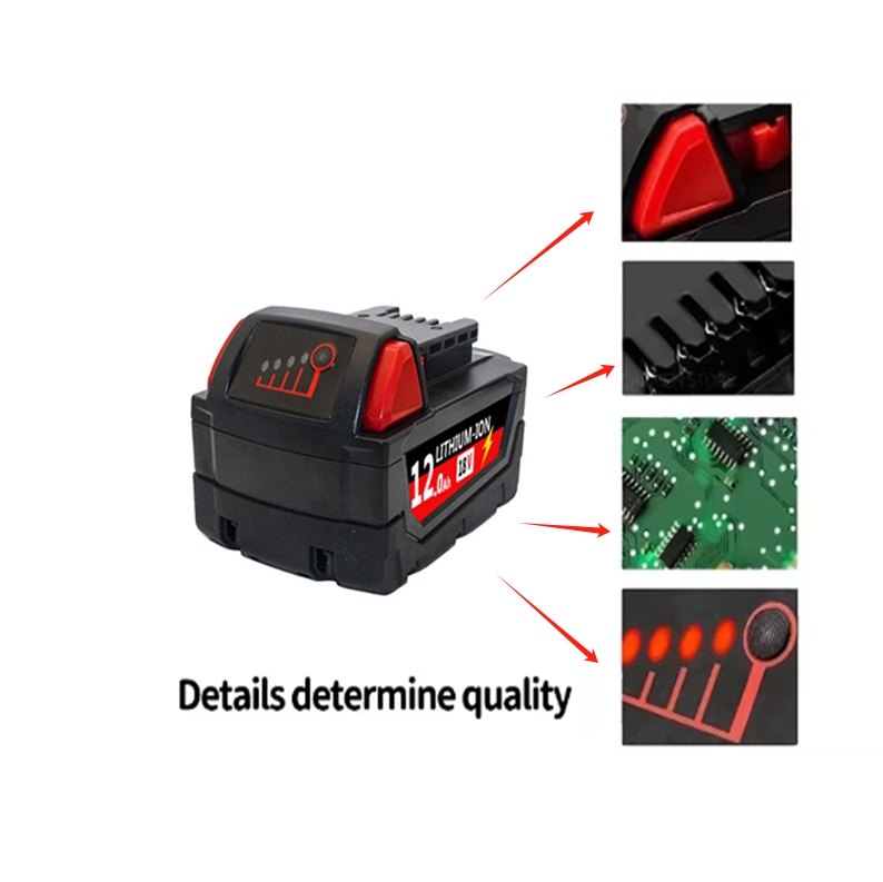 밀워키 M18 18V용 6.0Ah/9.0Ah/12.0A - 60V 50Ah Electric Scooter Battery 리뷰 및 가격
