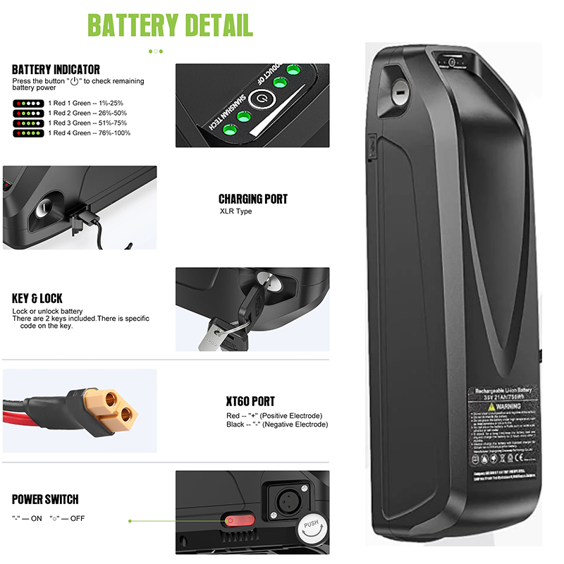 48V 50AH 52V 36V 30AH 전기자전거 배터 - 72V 50Ah 21700 Lithium Battery 리뷰 및 가격