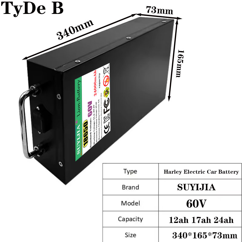 HarleyBatteryCitycocoElectricB - 60V 50Ah Electric Scooter Battery 리뷰 및 가격
