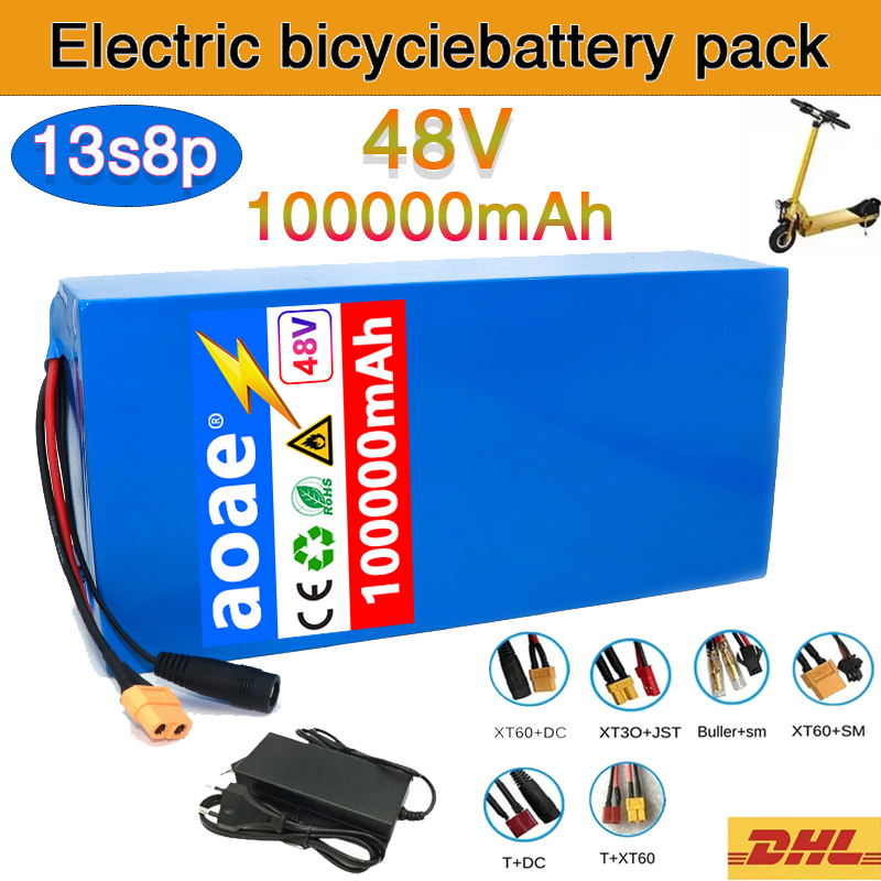 13S8P 48V 100ah 리튬 배터리 팩 10000 - 60V 50Ah Electric Scooter Battery 리뷰 및 가격