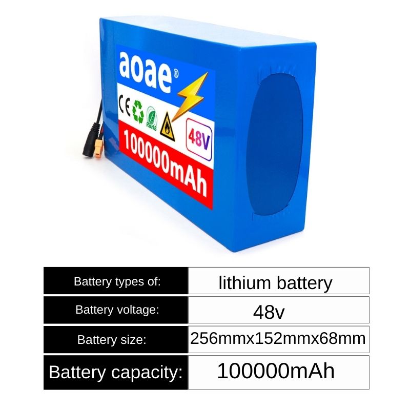 13S8P 48V 100ah 리튬 배터리 팩 10000 - 60V 50Ah Electric Scooter Battery 리뷰 및 가격