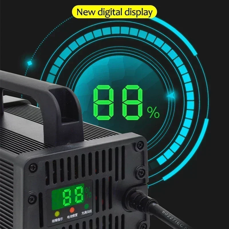48V 60V 72V 전기 자동차 리튬 배터리 충전기  - 72V 15A Fast Charger 리뷰 및 가격